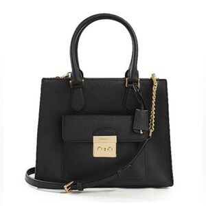 michael kors bridgette saffiano tote MINI size